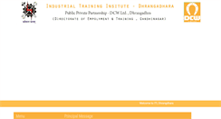 Desktop Screenshot of itidhrangdhra.org