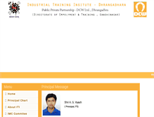 Tablet Screenshot of itidhrangdhra.org